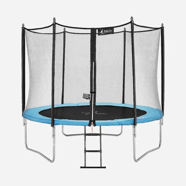 Trampoline Funni Blue 300 + Echelle BLEU