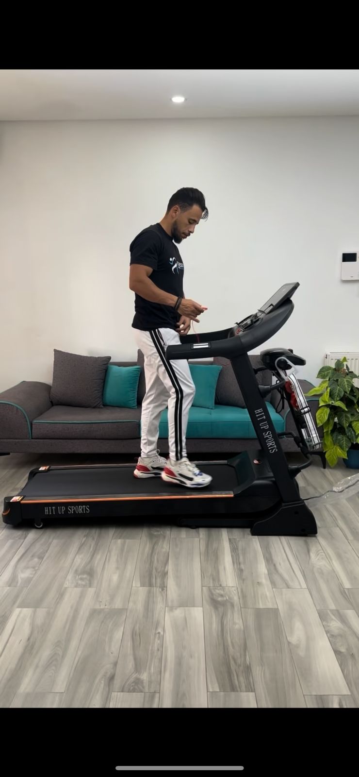 TAPIS ROULANT HIT UP S986DS AUTOMATIQUE 120 KG – Image 2