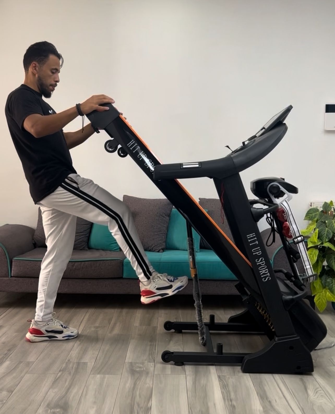 TAPIS ROULANT HIT UP S986DS AUTOMATIQUE 120 KG – Image 5