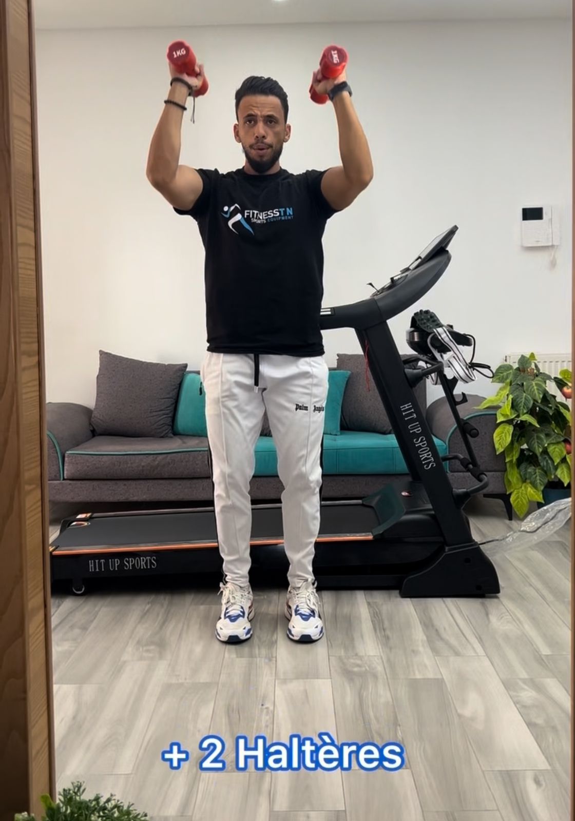 TAPIS ROULANT HIT UP S986DS AUTOMATIQUE 120 KG – Image 7